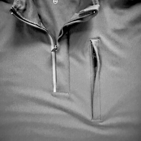 FourLaps Venture Quarter-Zip Pullover in Charcoal Color - Men's Size XL - EUC - Picture 6 of 11